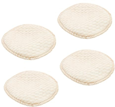JOINPAYA Coppette Assorbilatte in Cotone Confezione Da 4 - Assorbenti Morbide E Comode Anti-perdita Per Lallattamento Lavabili E Riutilizzabili