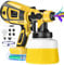 Cordless Paint Sprayer for 18V Makita Battery, Electric Spray Gun Fence Paint Sprayer with 4 Nozzles & 900ml Detachble Tank for Home,Decorationg, Walls, Ceilings Interior and Exterior (No Battery)