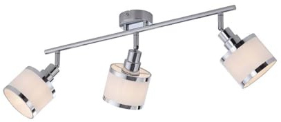 Just Light Ceiling Light Ceiling Light Spotlight Living Room Lamp Chrome L 69 cm