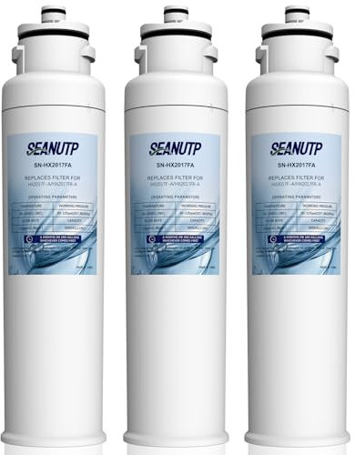 HX2017FR-A HX2017F-A Filter Compatible with Hisense HRF266N6CSE HRF266N6CSE1 HRF209N6CSE HRF254N6TSE HRF254N6DSE (3 Pack)