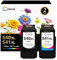 Cyloral Druckerpatronen 540XL 541XL für MG2150 MG3150 MG3550 MG3650 MG4200 MX475 MX525 MX535 TS5100 TS5150 TS5151 für Canon 540 XL 541 XL(1 Schwarz 1 Farbe)