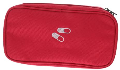 IWOWHERO Tragbare Erste Hilfe Tasche Oxford Material Leicht Mit Griff Notfall Trauma Tasche Für Auto Camping Wandern Reise Zuhause Rot