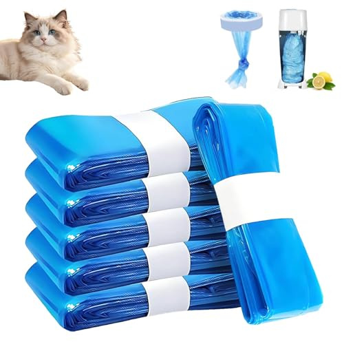 6 Pack Nappy Bin Refills, Nappy Bin Refill Bags Compatible With Devices of Same Size As Tommee Tippee Simplee Sagenic Twist & Click & Angelcare, All Nappys Bins And Cat Litter Disposal Buckets