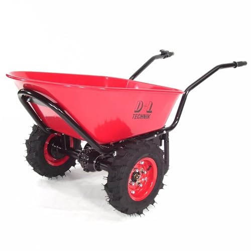 Elektrische Schubkarre 260kg 2-Rad Motorschubkarre Li-Ion Akku 18,5V Schubkarre Elektro Dumper 55964 AWZ