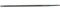 Draper 60766 Chain Saw File, 150 x 4mm