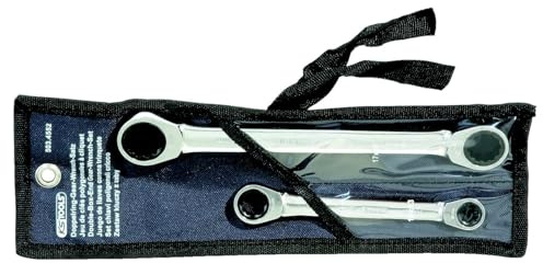 KS Tools 503.4552 GEARplus Doppel-Ratschenringschlüssel-Satz, 2-tlg.