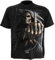 Spiral Direct Herren BONE FINGER T-Shirt, Schwarz, M