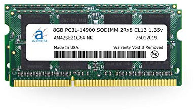Adamanta 16GB (2x8GB) Memory Upgrade Compatible with Late 2015 iMac 27 Retina 5K Display DDR3/DDR3L 1867Mhz PC3L-14900 SODIMM 2Rx8 CL13 1.35v RAM DRAM