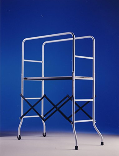 Svelt Trabattello Domestico Robusto e Leggero in Acciaio Verniciato Completamente Smontabile Perfetto per Uso Hobbistico