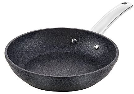 Tower Trustone Induction Frying Pan, Non Stick, Easy to Clean, Dishwasher Safe, Violet Black, 20 cm