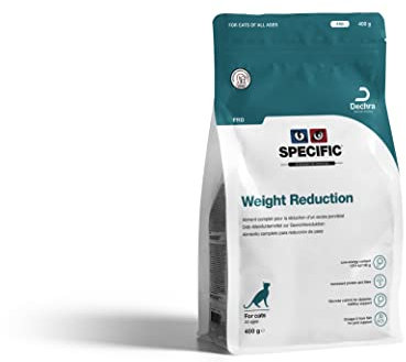 SPECIFIC® Weight Reduction (FRD) 1,6kg - Diätetisches Trockenfutter für Katzen - Hoher Proteingehalt - Fett- und Kalorienarm - Für übergewichtige Katzen/mit Diabetes - DECHRA Veterinary Products