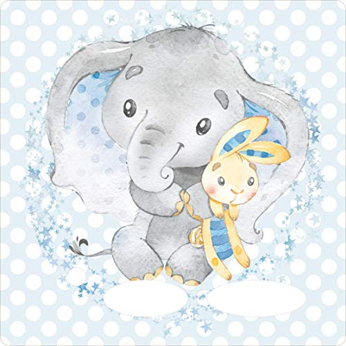 Farbklecks Collection - Schutzfolie passend für Toniebox – Elefant
