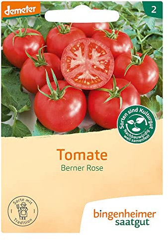 Bingenheimer Saatgut AG Bio Tomate Berner Rose (2 x 1 Stk)