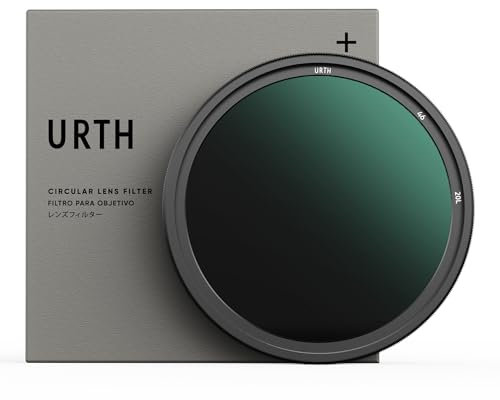 Urth 46 mm Variabler Graufilter ND64-1000 (6-10 Stop) ND Filter (Plus+)