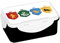 Harry Potter Fiambrera de polipropileno, negro, 16 x 10,5 x 6,5 cm, 16998