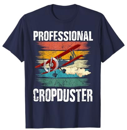 Cropdusting Professional Champion Vintage Fart Crop Duster T-Shirt