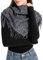 Durio Schal Damen Winter Dreieckstuch Herbstschal Schal Weich Deckenschal Kaschmir Tuch Elegant Mit Fransen Schwarz Einheitsgröße