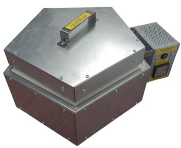 Domestic Pentagon top-Loaded Electric Muffle kiln 1240 C°/2264°F with 3 Cubic litres Chamber and Easy to use Temperature/time programmable Controller