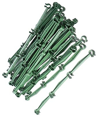 ＣＨＡＭＥＥＮ Pflanzstab Verstellbar Verbnder Pflanzstäbe Tomatenstäbe Pflanzenstütze Rankstab Stange Pflanzstabverbnder Spalier Stab für Durchmesser Pflanzstäbe