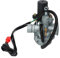 Roller Vergaser PZ19J 19mm Vergaser Ersatz für Jog 50 50ccm 1E40QMB 2-Takt Motorrad Roller GY6 bis Chinesisch 139QMB 4-Takt-Motorroller ATVs