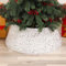 Odot Copri Base per Albero di Natale 60/72cm, Base Decorativo Albero di Natale Anello Gonna, Copertura dell'albero di Natale Ornamenti per Decorazioni (60cm,Bianco)