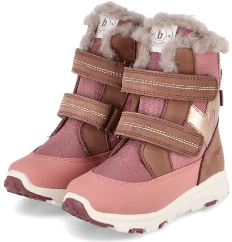 bisgaard Spencer Tex Snow Boot, Rose, 34 EU
