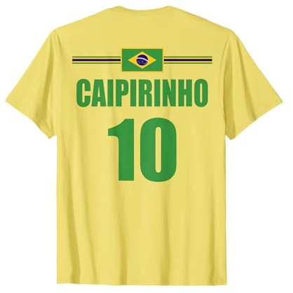 Junggesellenabschied Brasilien Namen Trikot Urlaub Party T-Shirt