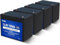 48V 100Ah Lithiumbatterie, 5,12 KWH LiFeO4-Batterie in Minigröße mit integriertem 100A BMS, 15000+ Lithium-Deep-Cycle-Golfwagenbatterie 48V, perfekt für Golfwagen, Wohnmobil, Trolling-Motor, Camping