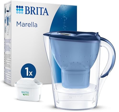 Brita Carafe filtrante Marella +1 Maxtra Pro PP bleu polypropylène 2,4 l 150 l