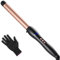 Curling Wand, Haglater Hair Curler Quick Heating Curling Wand for Long Hair, Ceramic Barrel Curling Iron with Adjustable Temperature 80-230°C (25MM)