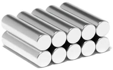 Magnet Store 5mm x 20mm Cylinder Neodymium Magnet N42 (1.14KG Pull) – Perfect for Engineering, Manufacturing, and Creative Design (10)
