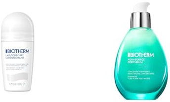Lait Corporel Deo Roll-On 75ml + Aquasource Deep Essence 50ml
