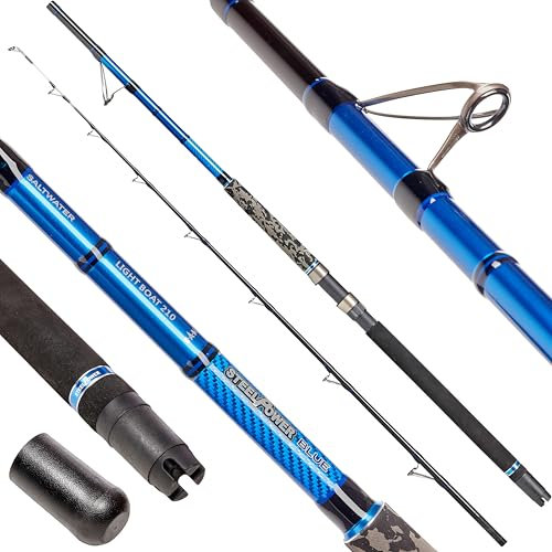 Dam Steelpower Boat Bootsrute/Pilkrute/Meeresrute - 2,10m - Dorsch Norwegen Boot Pilk Rute (2,10m / 30 LB)