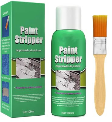 Removedor de pintura para superficies metálicas, gel decapante de pintura de alta eficiencia para automóviles, removedor de pintura de motor, removedor de barniz | Gel removedor de pintura a prueba de