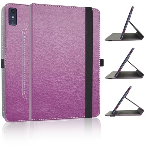 JRTAL Compatibile for Lenovo Tab M10 5G TB360ZU Funda，ProRotación de 360 Grados Carcasa con Función de Stand Soporte Cover para Lenovo Tab M10 5G TB360ZU 10.6 Tablet - Violeta