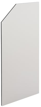 Schamwand Urinal-Trennwand 90 * 40cm, Urinal Partition für Männer | Wandmontage WC Sichtschutz, Toilettenabtrennung Raumtrennwand für Schulen Kindergärten öffentliche Plätze