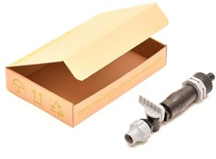 Plug&Rain Tropfrohr- BZW. Mikrobewässerung Anschluss an Gartenschlauch inkl. Kugelhahn und Druckminderer