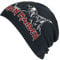 Iron Maiden Trooper - Light Beanie Unisex Mütze schwarz 100% Baumwolle Band-Merch, Bands