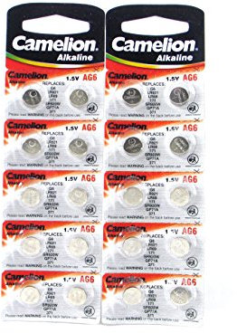 Camelion Alkaline Knopfzelle AG6/LR69/LR921/371
