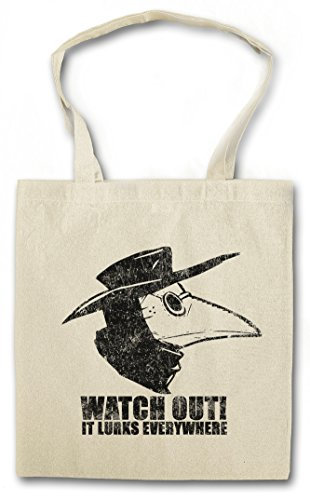 Urban Backwoods Plague Doctor II Hipster Bag Beutel Stofftasche Einkaufstasche