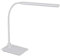 EGLO LED Tischlampe Laroa, Tischleuchte mit Touch, dimmbar in Stufen, Schreibtischlampe aus Kunststoff in Weiß, LED Bürolampe neutralweiß