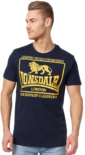Lonsdale Herren T-Shirt Normale Passform Hounslow