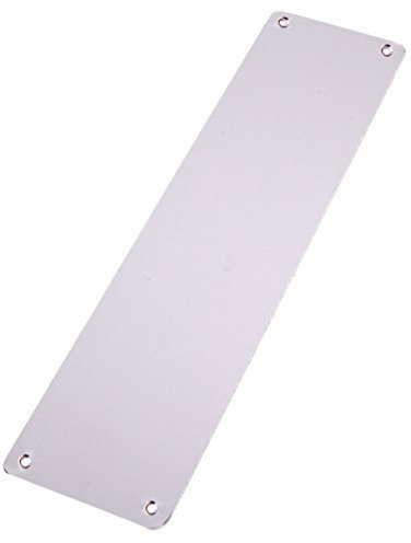 Set of 10 12 Satin Aaluminium Door Finger Push Plates
