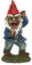 Design Toscano Gartenzwerg-Statue - Angriff des Toten wandelnden Zombie-Apokalypse-Gartenzwerg - Rasenzwerg