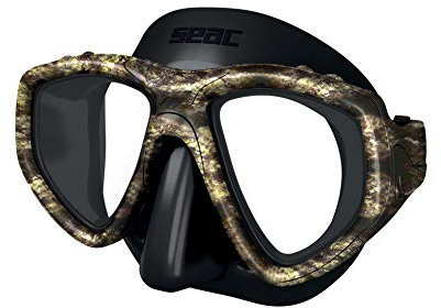 SEAC One, Diving Mask for Scuba Diving, Snorkeling, Free Diving and Spearfishing, Replaceable Lenses