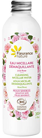 Fleurance Nature EAU MICELLAIRE DEMAQUILLANTE A LA ROSE BIO Peaux sensibles 200ml