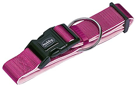 Nobby Halsband Classic Preno EXTRA, himbeere, L: 55-70 cm, B: 38/40 mm, 1 Stück