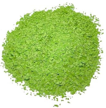 BEKATEQ Farbchips in Hellgrün 1kg, Dekochips, Farbflocken für Epoxidharz Bodenbeschichtung, 1K & 2K PU Bodenfarbe, Alkydharz Betonfarben - Garagenböden, Keller, Wohnraum, Werkstatt BK-130