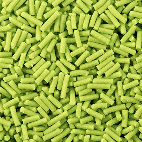 BakeArt | Easter Grass Sprinkles | Green Vermicelli Strands | Edible Cake Decorations | Spring Green Vermicelli | 60g BA104022