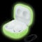 LEFXMOPHY Galaxy Buds Pro Case for Samsung Galaxy Buds 2 Pro/2/Pro/Live Wireless Earbuds, Green Silicone Protector Skin Glow in Dark for Women Men